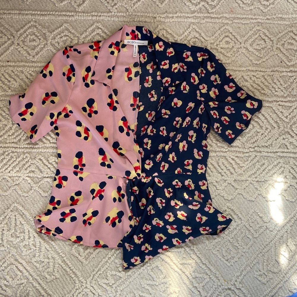 Split Pattern Blouse From Nordstrom - image 1